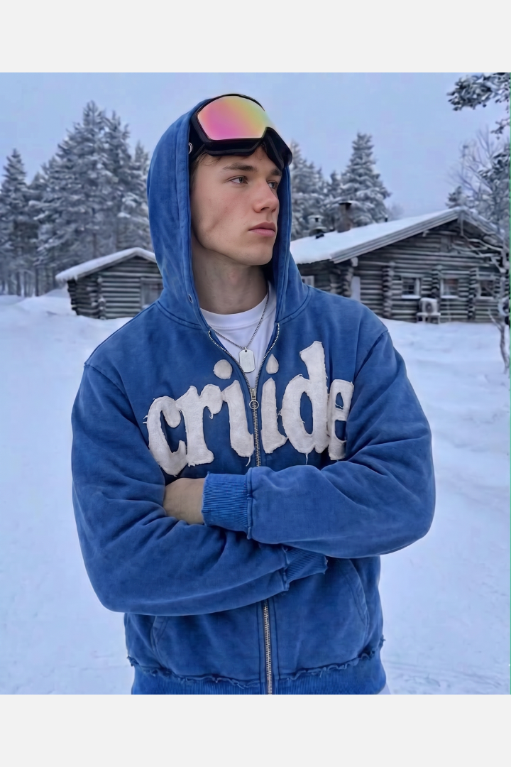 Raw Blue Hoodie