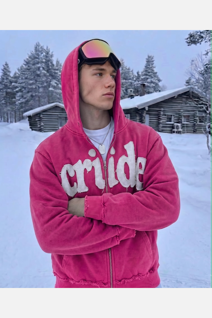 Raw Pink Hoodie
