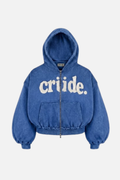 Raw Blue Hoodie