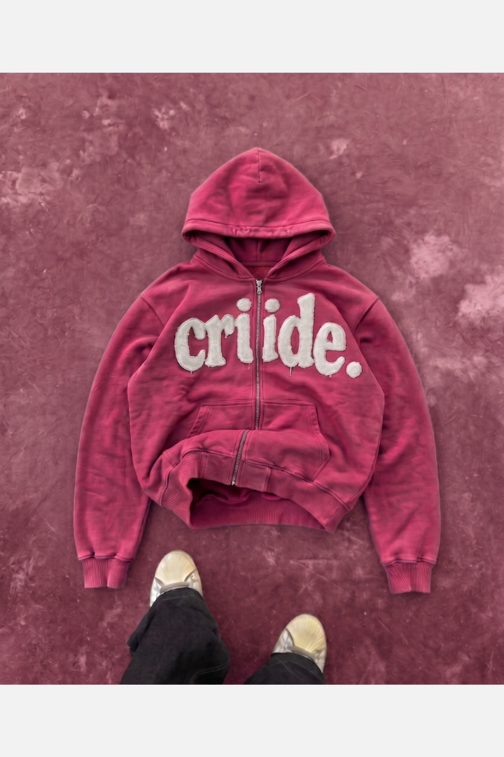 Raw Pink Hoodie