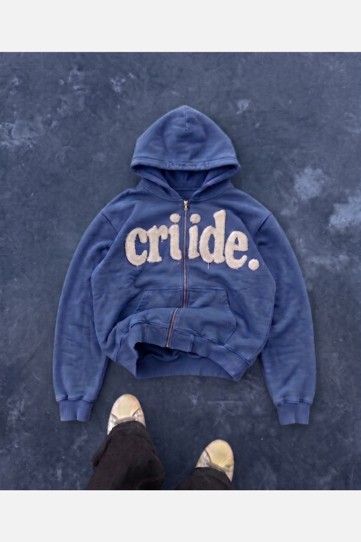 Raw Blue Hoodie
