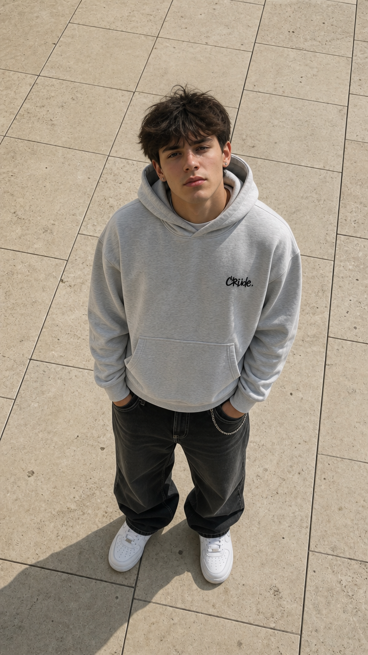 Sign Light Grey Hoodie